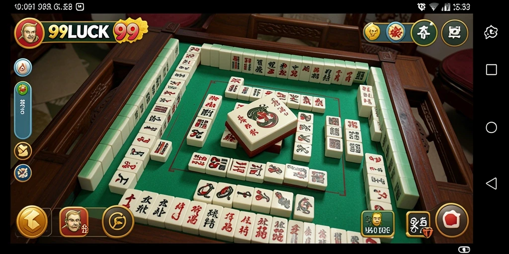 Gameplay seru dalam Mahjong yang menantang di 99LUCK99.