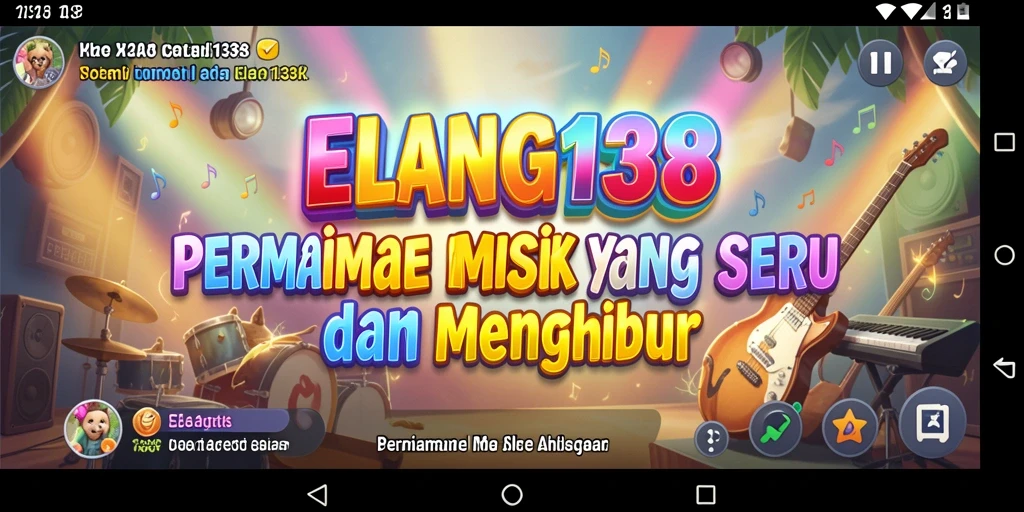 Tampilan gameplay ELANG138 yang seru dan penuh warna.