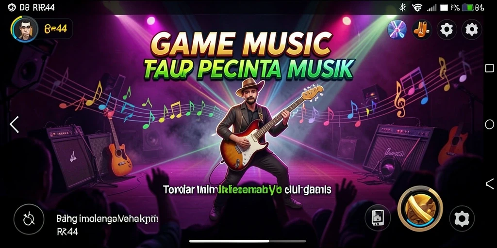 Tampilan gameplay RR44 yang seru dan interaktif.
