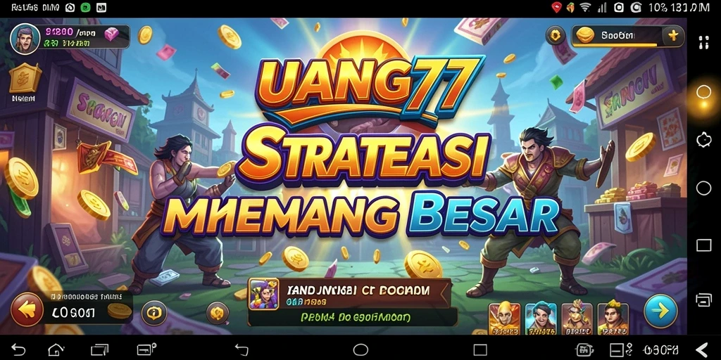 Screenshot gameplay UANG77 menunjukkan aksi strategi yang mendebarkan.