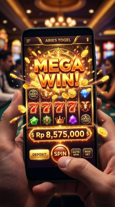 Tampilan aplikasi ariestogel yang intuitif dan mudah dinavigasi.
